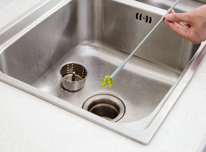 Kitchen Drain Unclogging Tool
