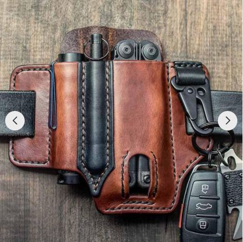 Leather Tool Storage Case