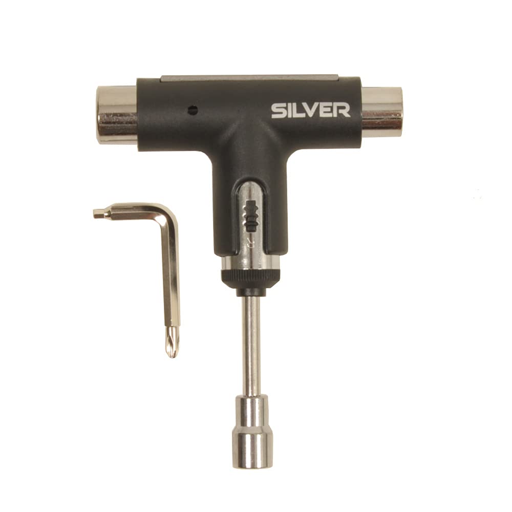 Silver Tool Black