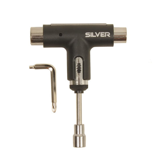 Silver Tool Black