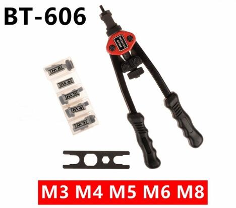 Rivet Nut Tool and Cap Pulling Tool Set