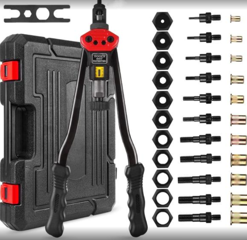 Rivet Nut Tool and Cap Pulling Tool Set